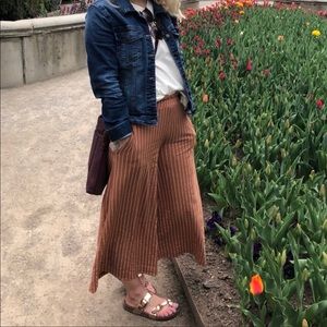 Yellow chair Gaucho pants